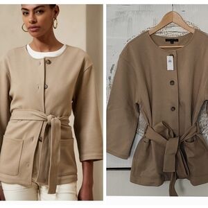 New BR Classic Twill Knit Jacket